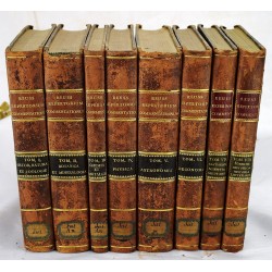 Repertorium Commentationum a Societatibus Literariis Editarum Secundum Disciplinarum Ordinem Digessit J.D. Reuss. (Tomes I-VIII) (8 volume set) 